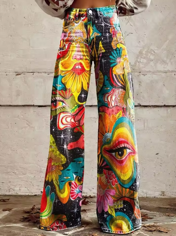 Zoe | Pantalon Boho Vintage