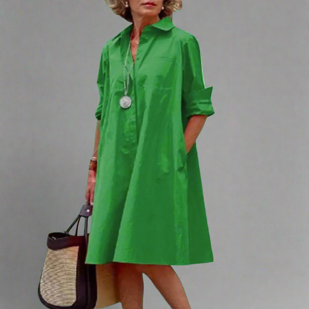 Bernadette | Robe midi premium avec élégance intemporelle