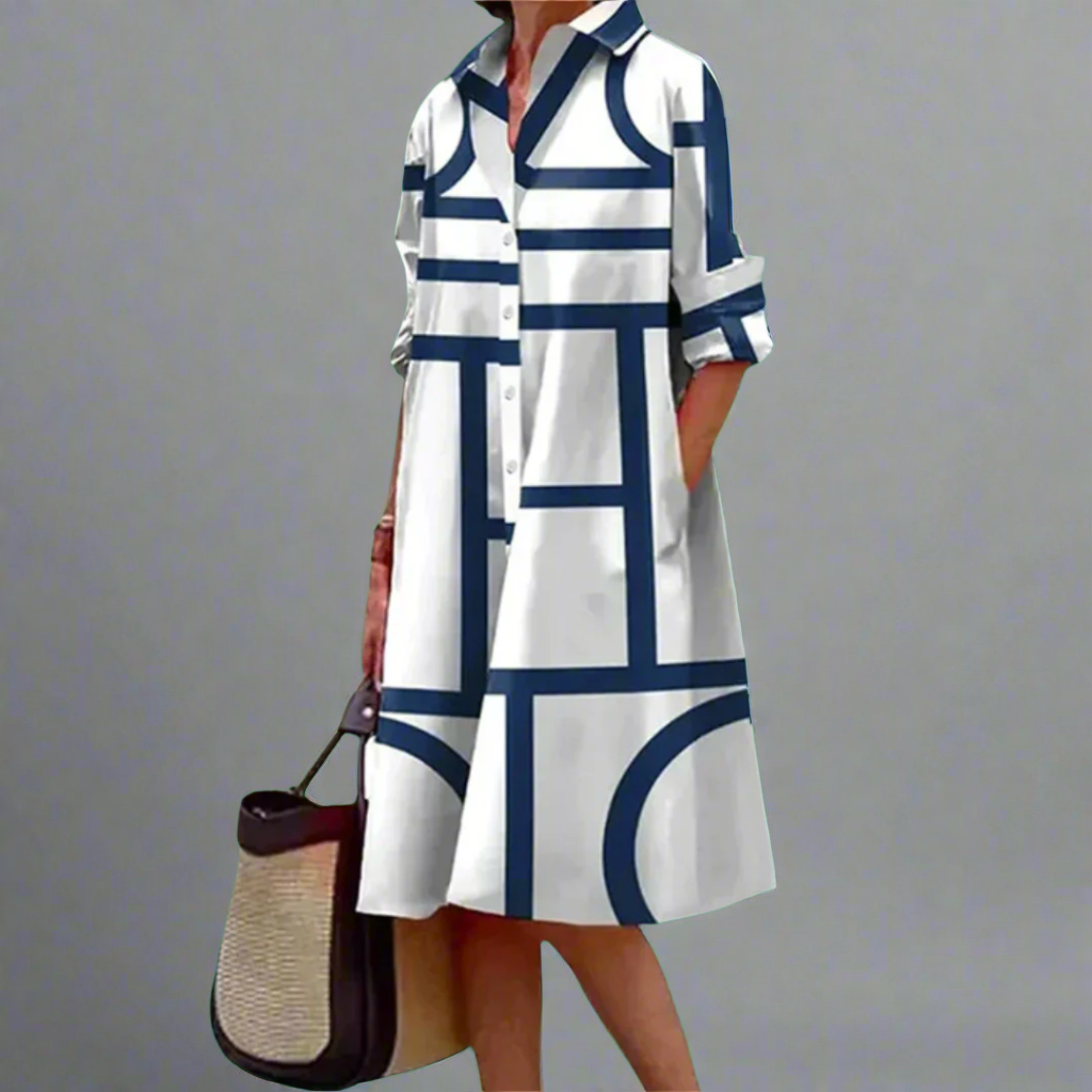 Julia | Robe midi premium pour une légèreté élégante