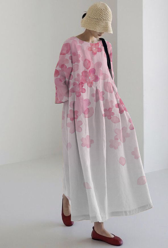 Hila – Robe élégante à manches longues