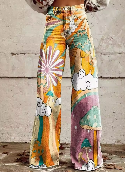 Clea | Pantalon Boho Vintage