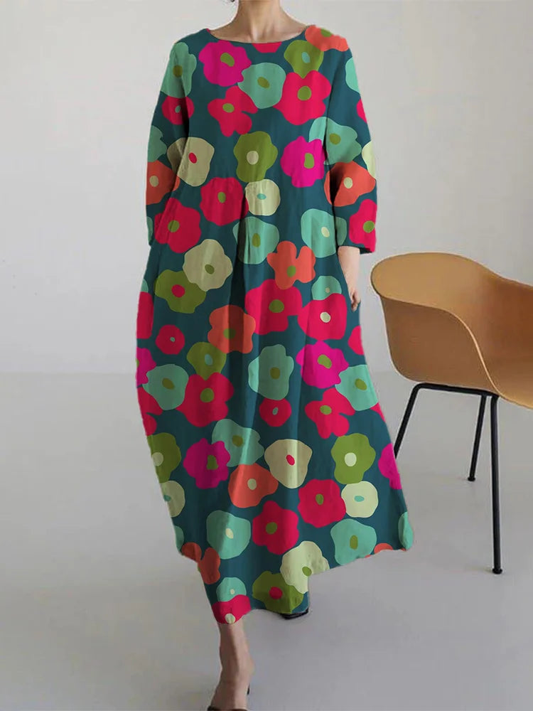 Hanna – Robe florale élégante