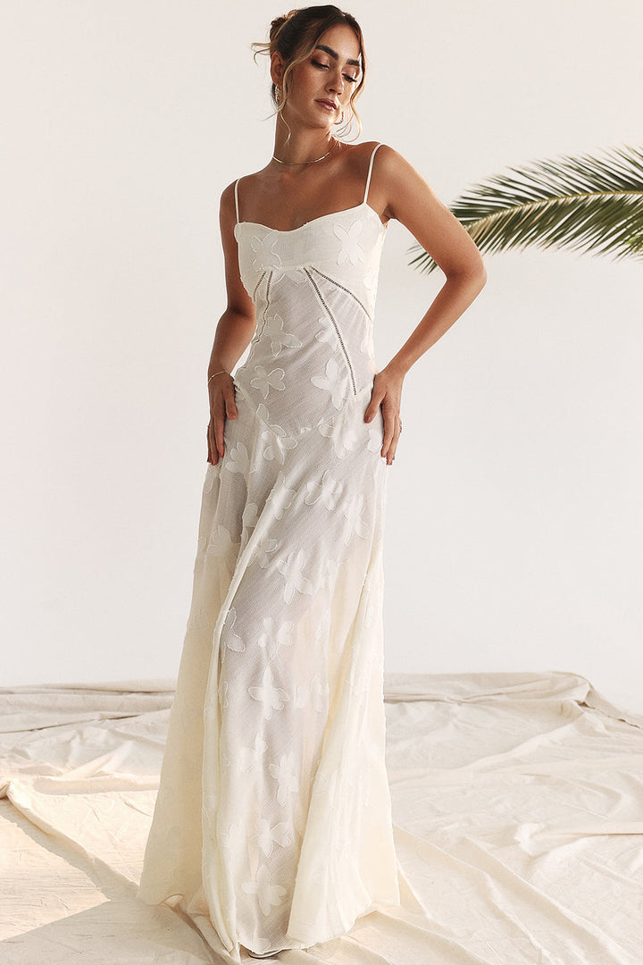 Paulette - Robe longue corset
