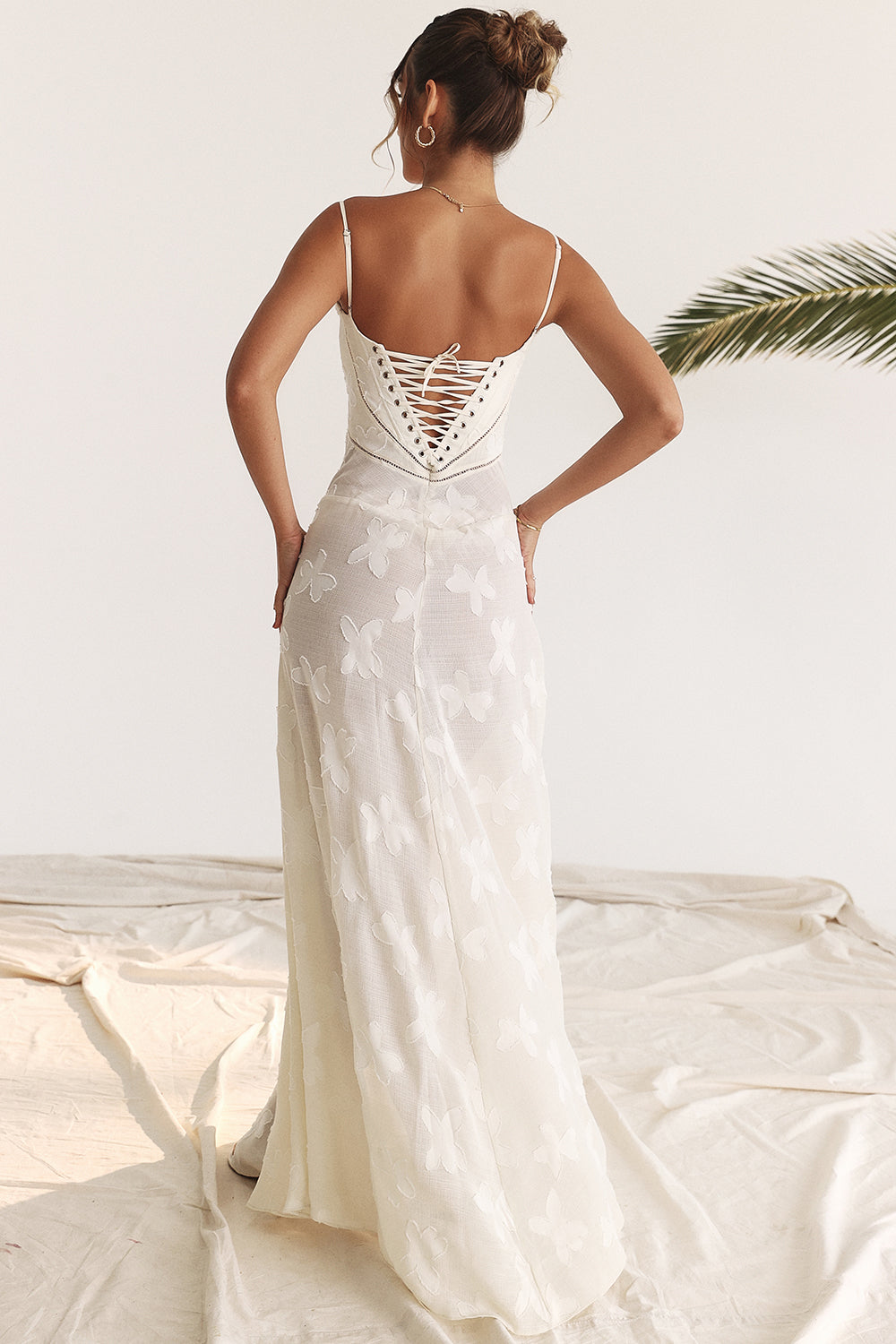 Paulette - Robe longue corset