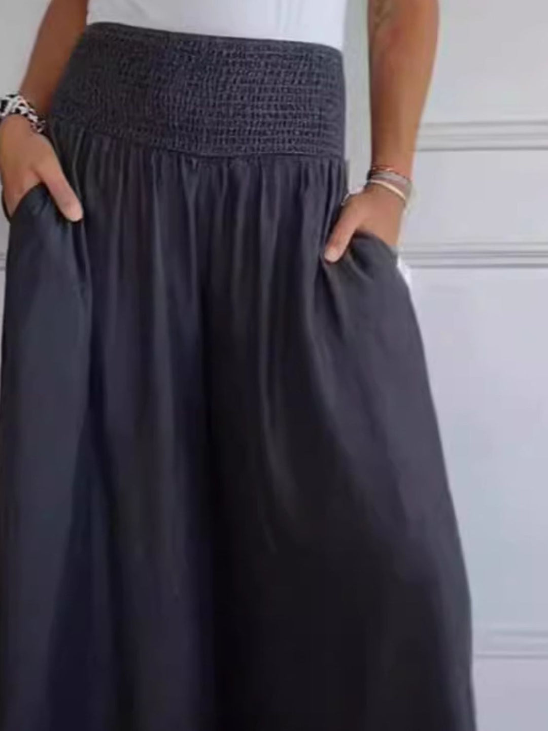 Marlene | Pantalon en coton ample pour l'été