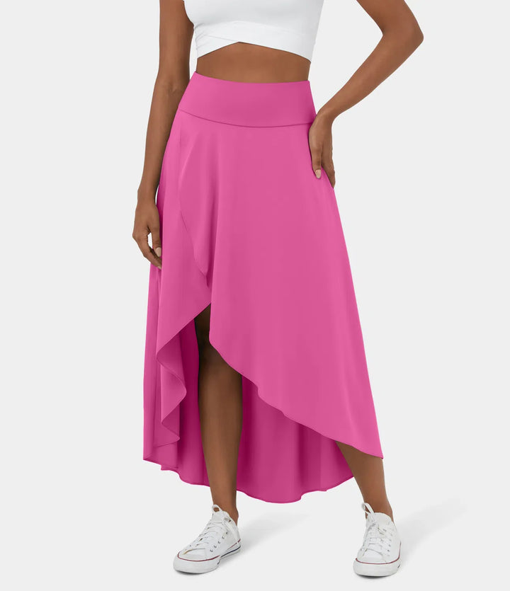 Natalia | Jupe Maxi Confortable Fendue