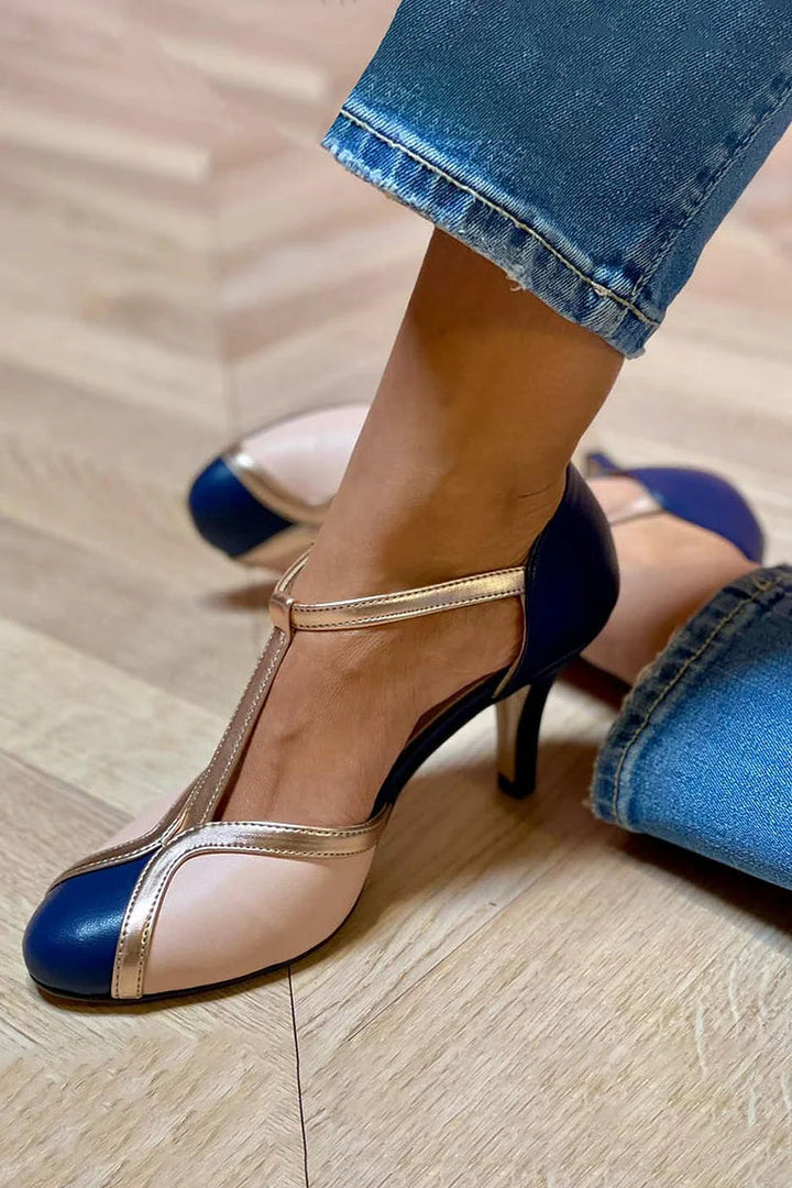 NOIRÉ | SANDALES T-STRAP CONFORTABLES