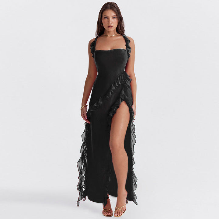 Laurine | Robe Maxikleid Élégante