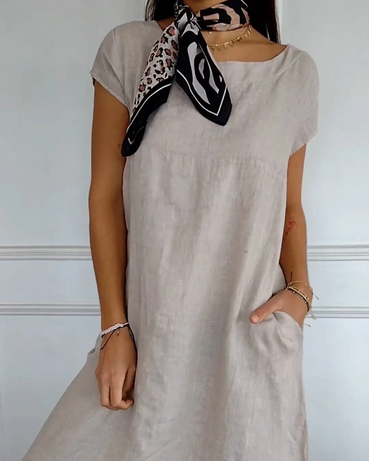 BERAWA - ROBE EN COTON DÉCONTRACTÉE