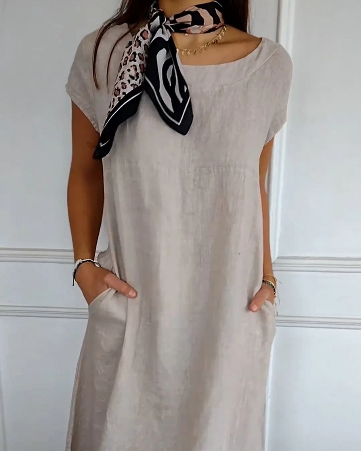BERAWA - ROBE EN COTON DÉCONTRACTÉE
