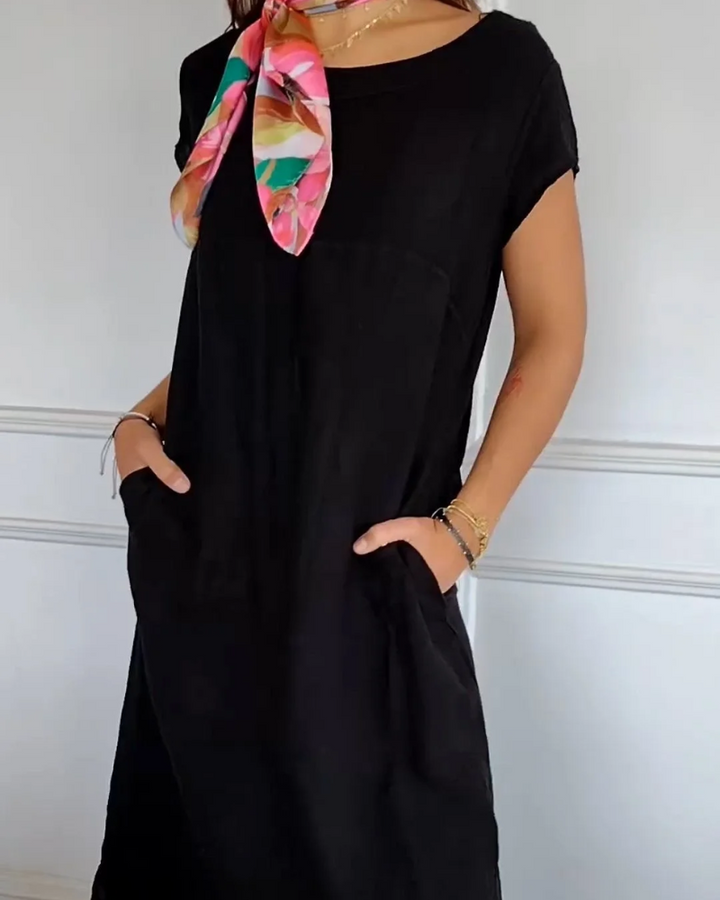 BERAWA - ROBE EN COTON DÉCONTRACTÉE