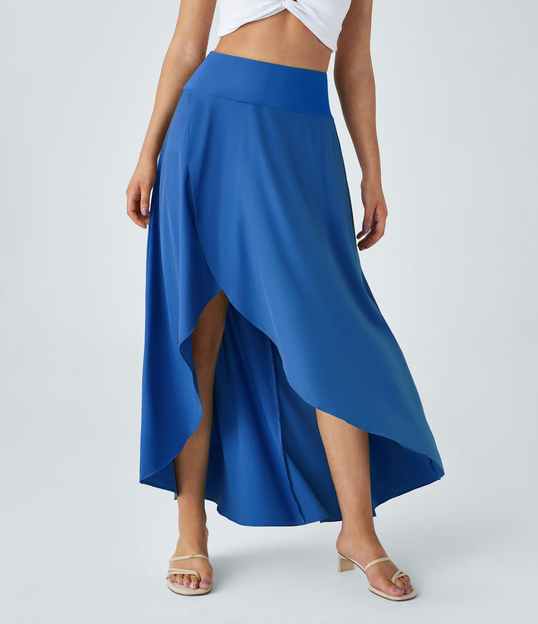 Natalia | Jupe Maxi Fendue Confortable