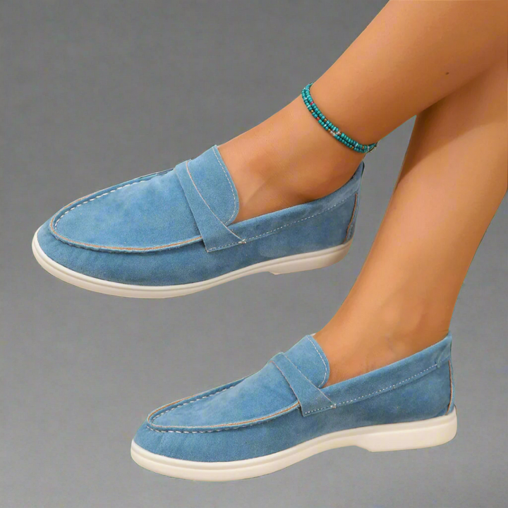 Hannah | Mocassins en daim élégants faits à la main