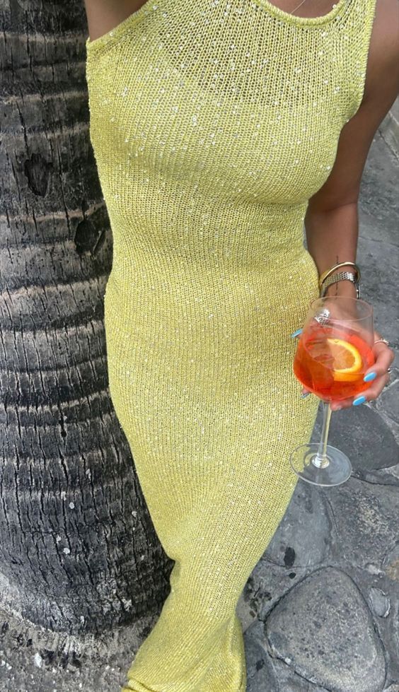 Elsie : Robe Maxi Sans Manches