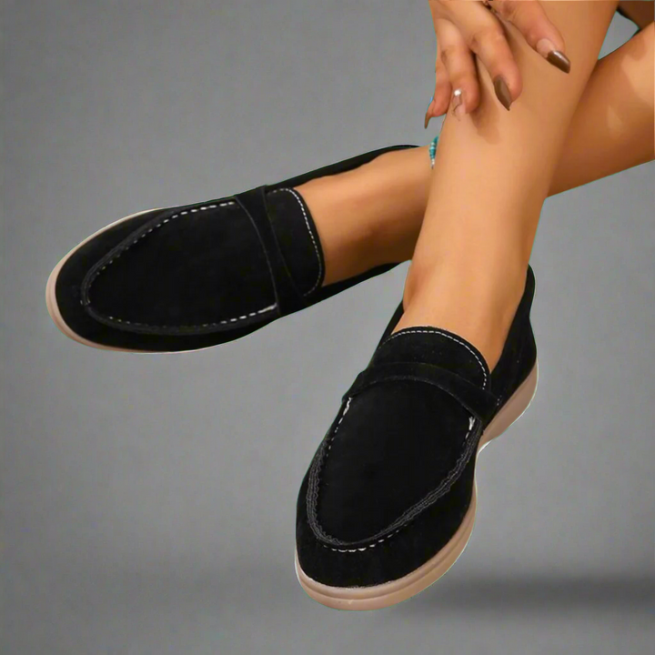 Hannah | Mocassins en daim élégants faits à la main