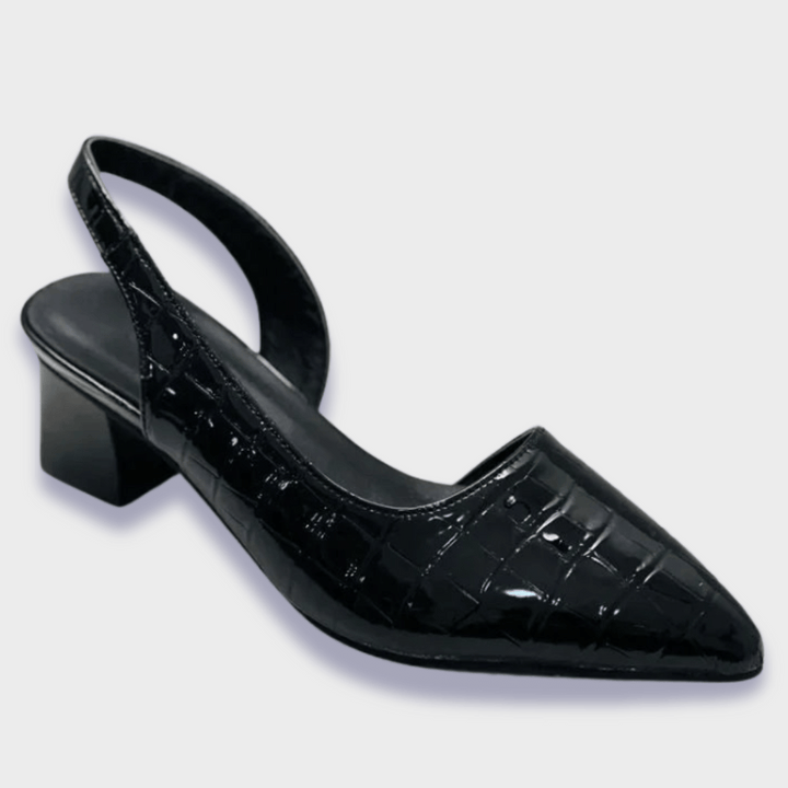 Heidi | Pompes orthopédiques en simili cuir premium