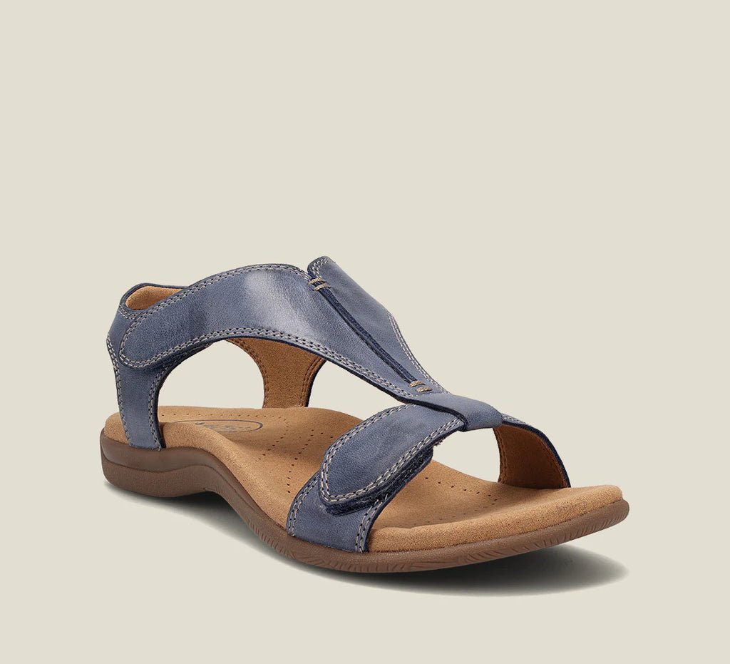 Alina - Sandales Orthopédiques en Cuir Décontractées