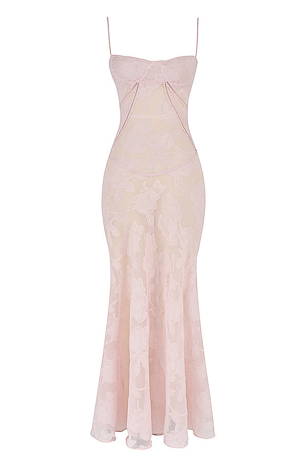 Paulette - Robe longue corset