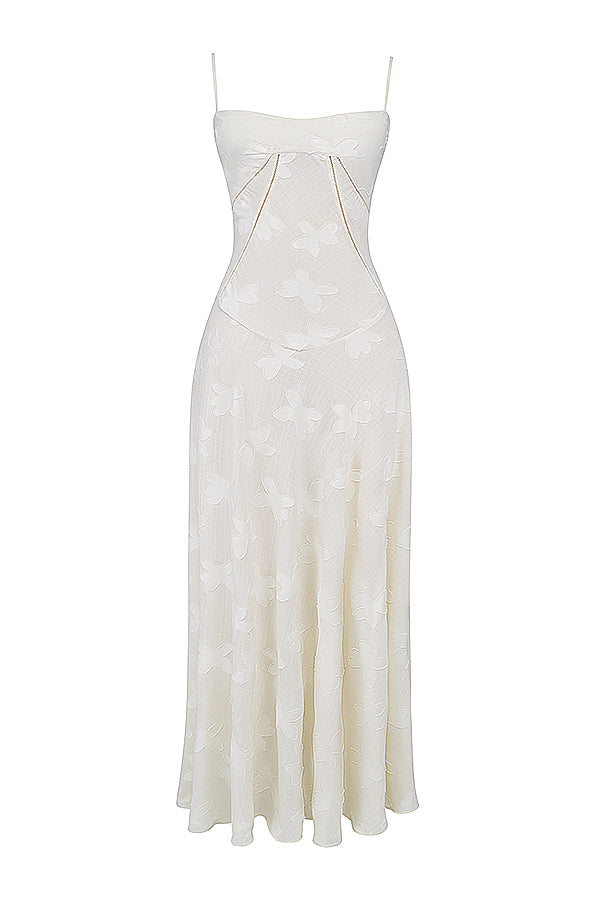 Paulette - Robe longue corset