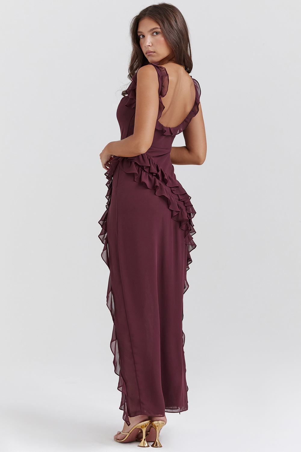 Laurine | Robe Maxikleid Élégante