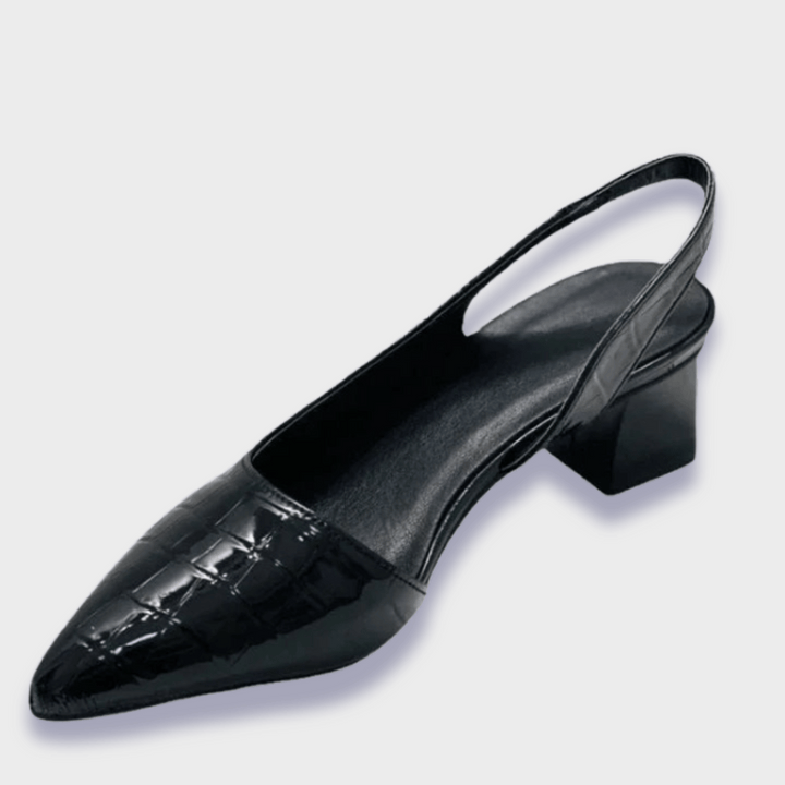 Heidi | Pompes orthopédiques en simili cuir premium