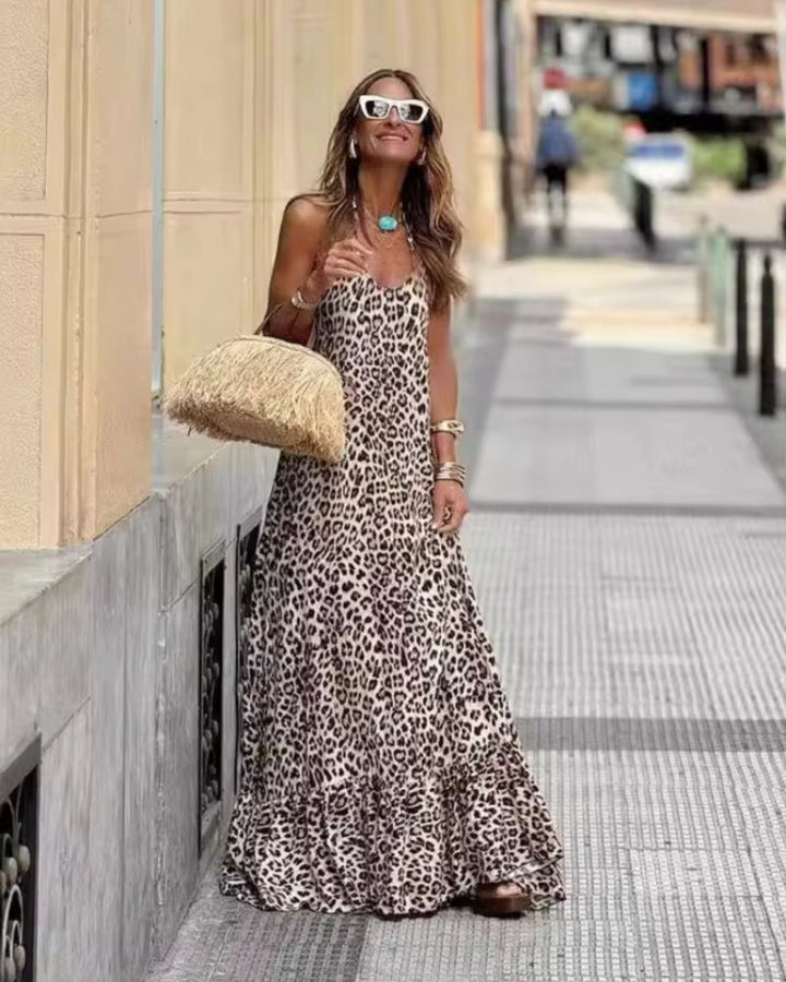BAILA – Robe d'Été Léopard