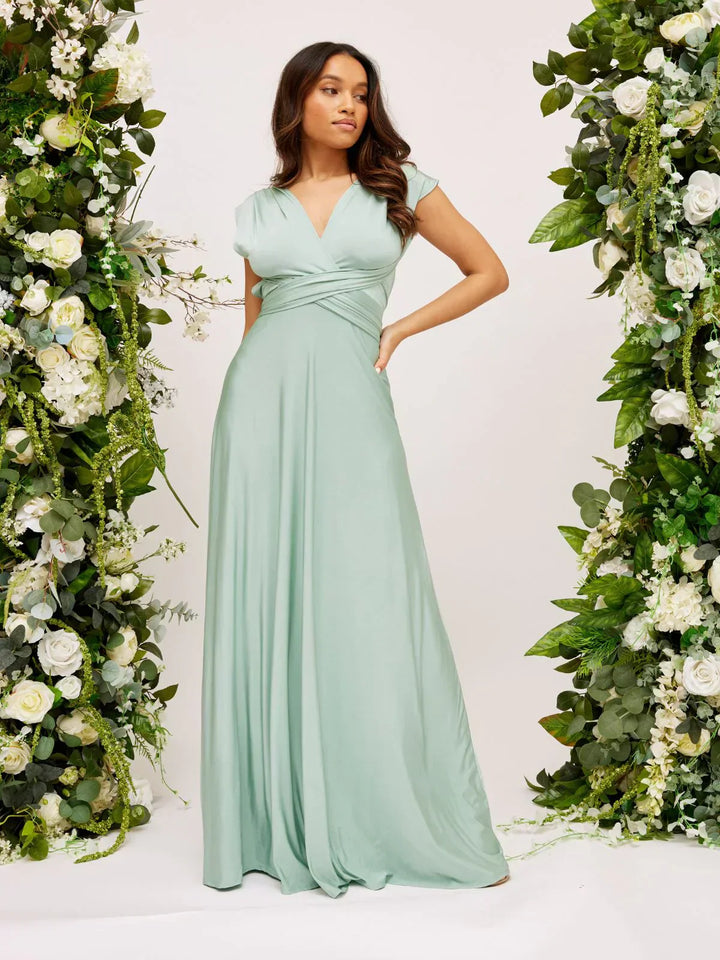 Nicole Mae - Robe Multicolore Élégante