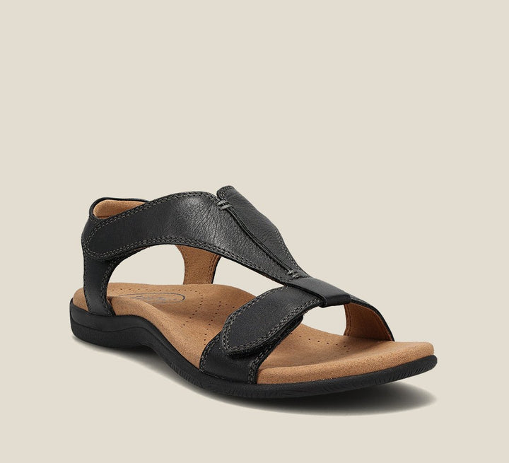 Alina - Sandales Orthopédiques en Cuir Décontractées