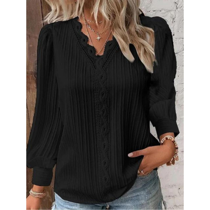 Luna - Blouse élégante avec détails à pintucks