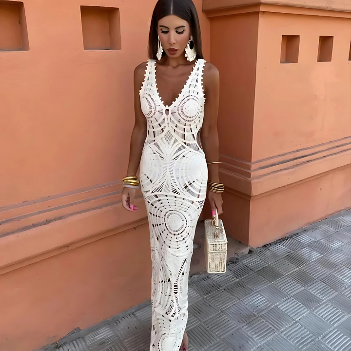 Vamos : Robe Maxi Fluide