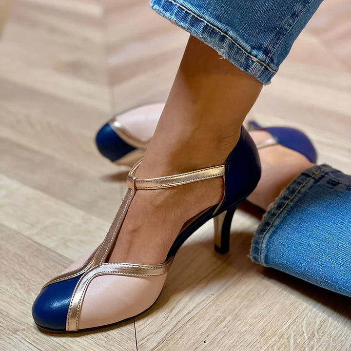 NOIRÉ | SANDALES T-STRAP CONFORTABLES