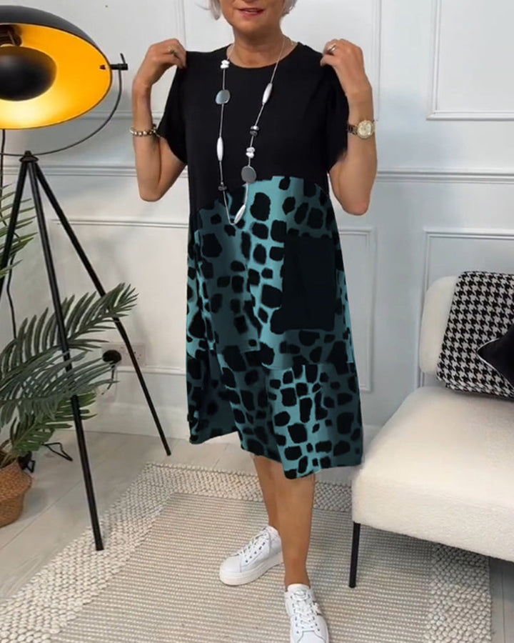 Lina | Robe d'été légère avec col rond