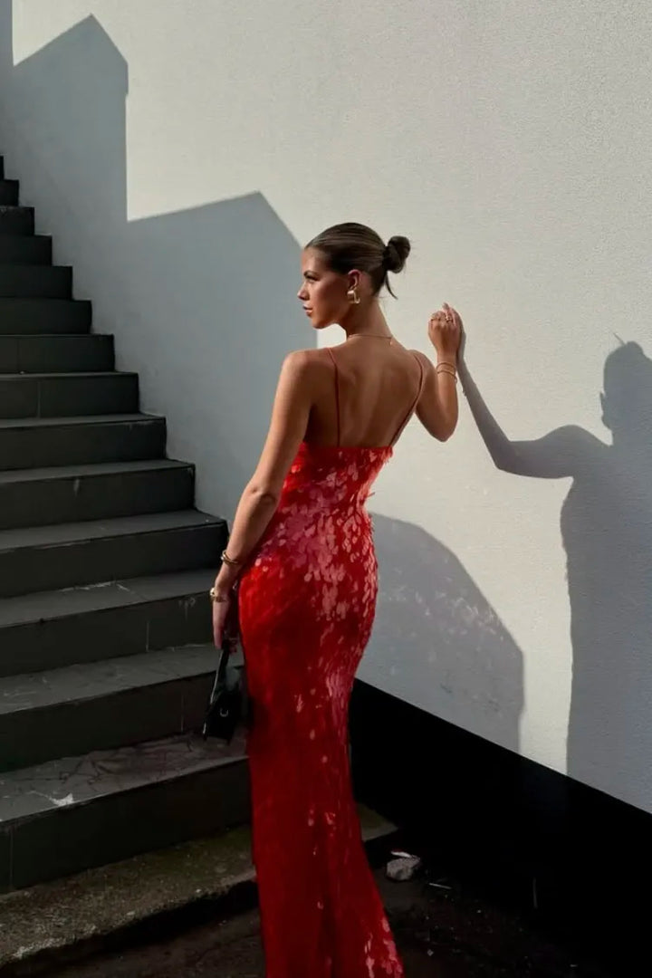 Kailani : Robe Maxi Longue à Paillettes