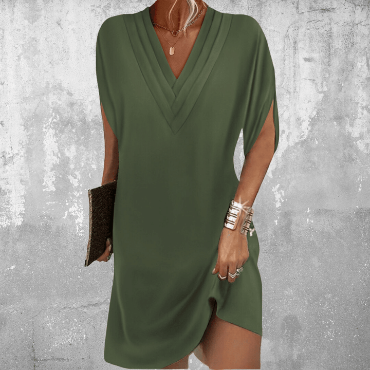 Helena | Robe flatteuse à décolleté en V
