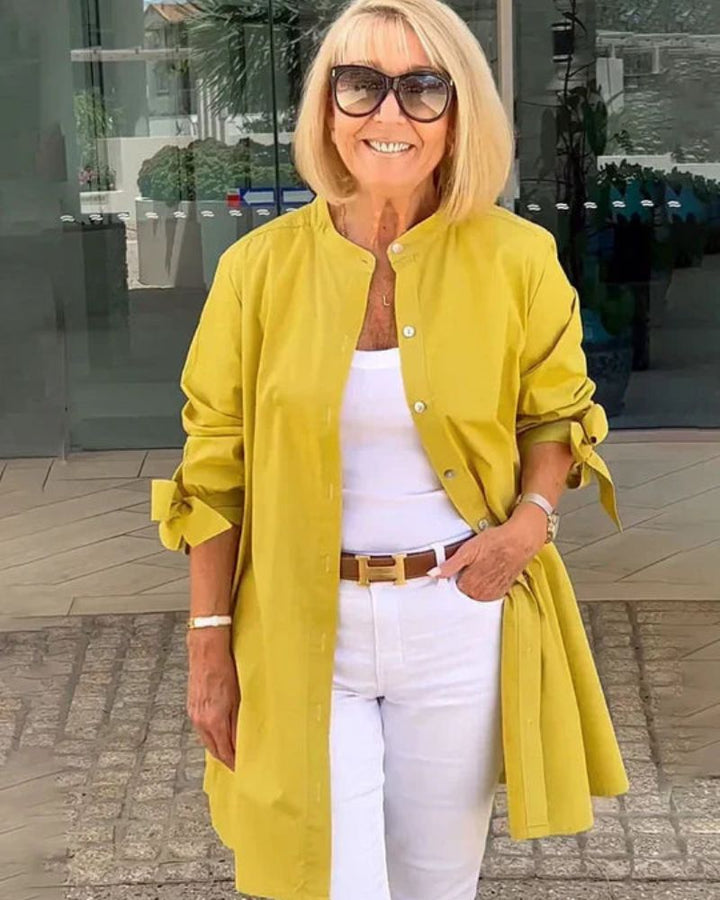 Fiorella | Chemise en coton et lin