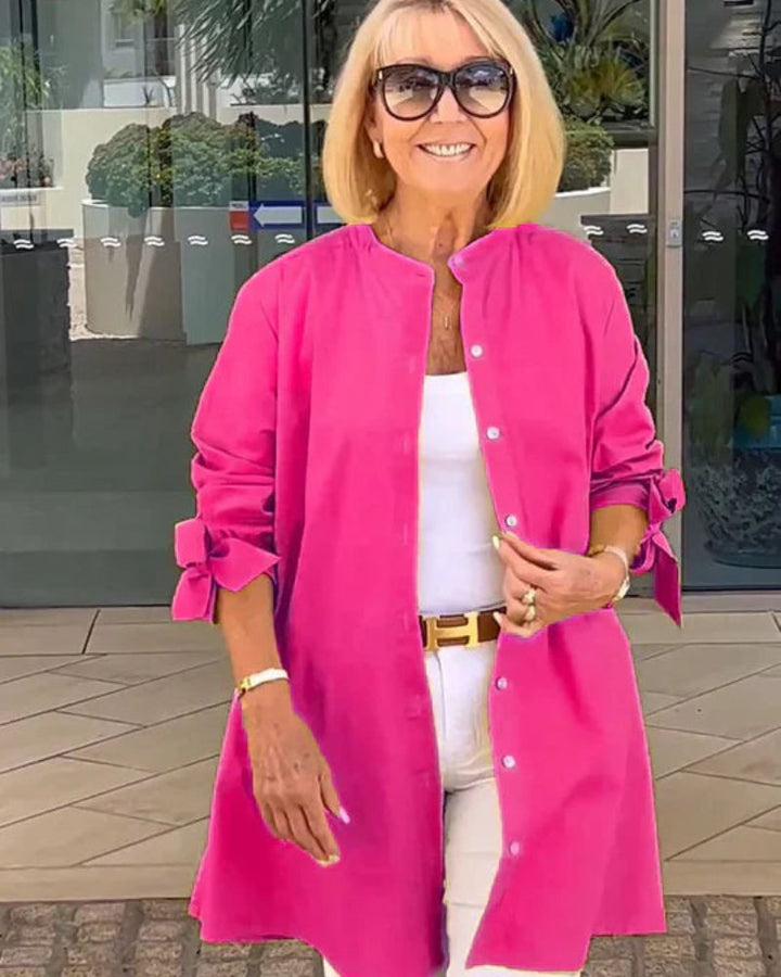 Fiorella | Chemise en coton et lin