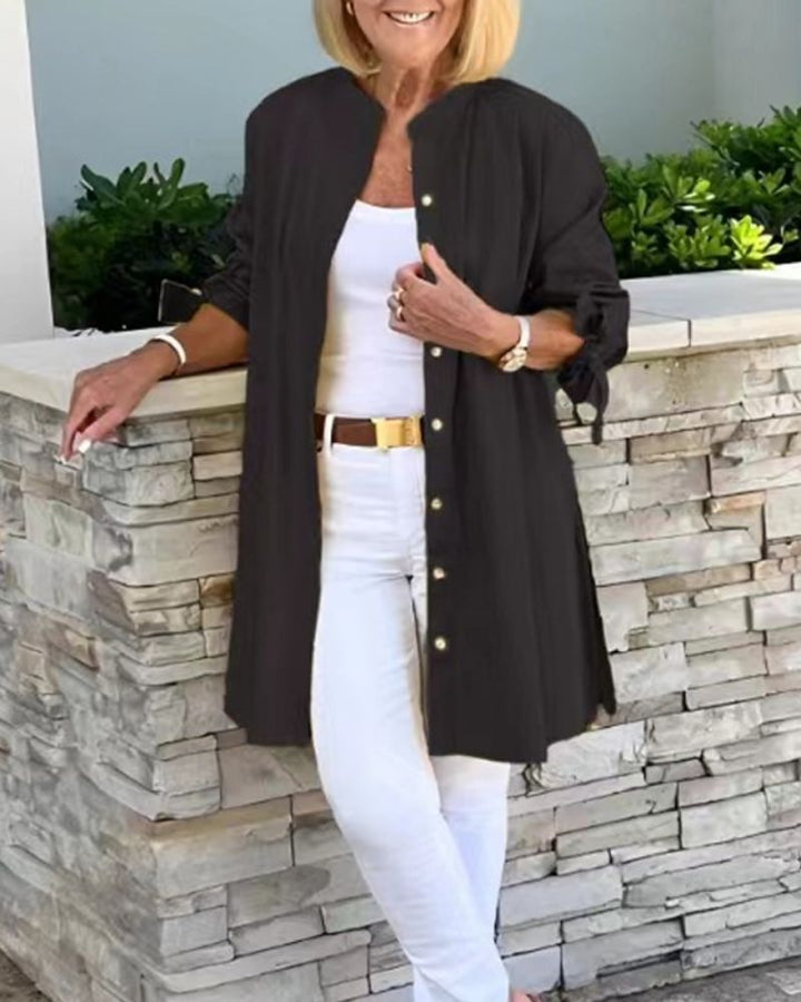 Fiorella | Chemise en coton et lin
