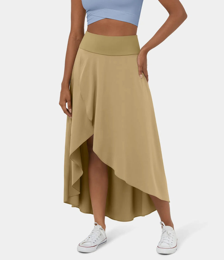 Natalia | Jupe Maxi Confortable Fendue
