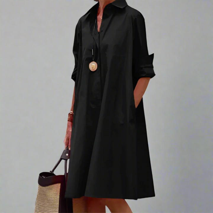 Sandrine | Robe Polo Décontractée et Élégante