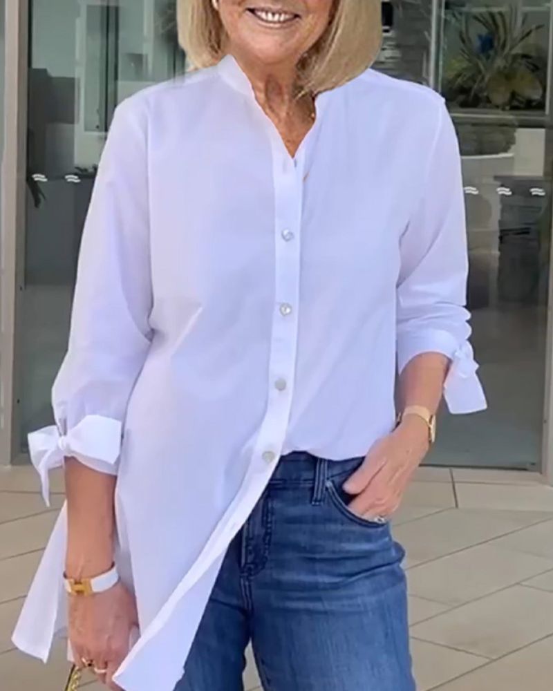 Fiorella | Chemise en coton et lin