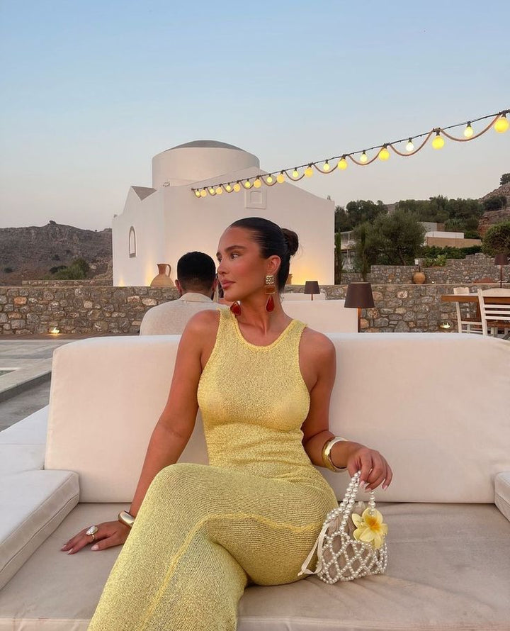 Elsie : Robe Maxi Sans Manches