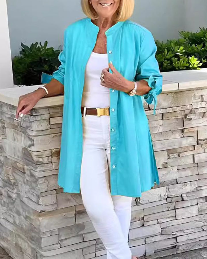 Fiorella | Chemise en coton et lin