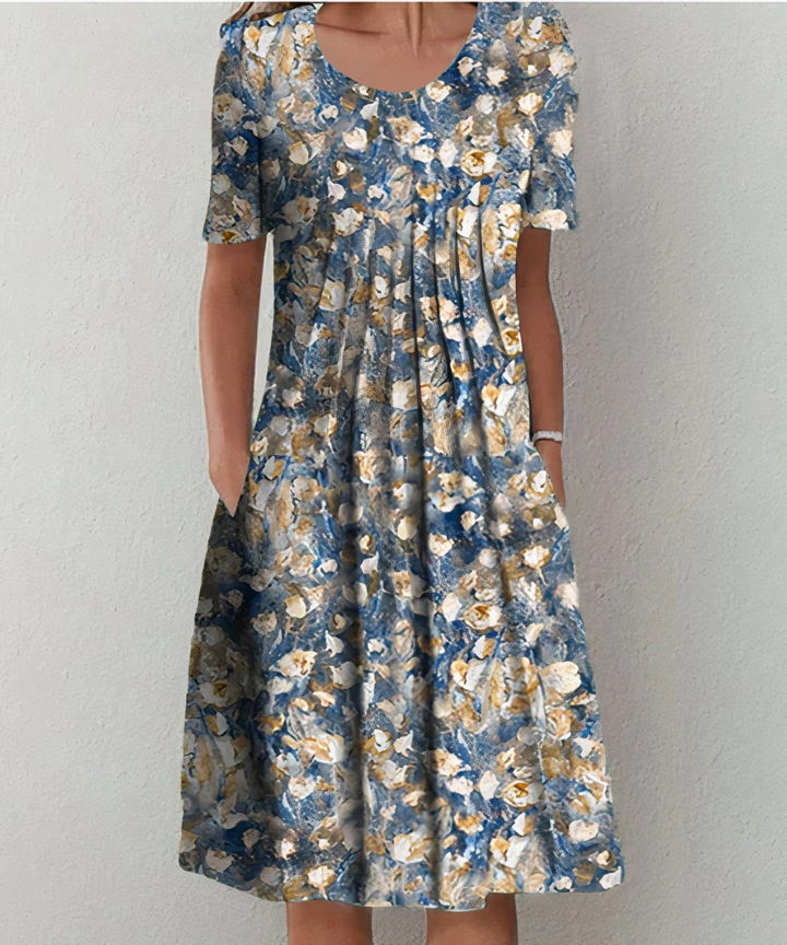 Clémentine - Robe fleurie
