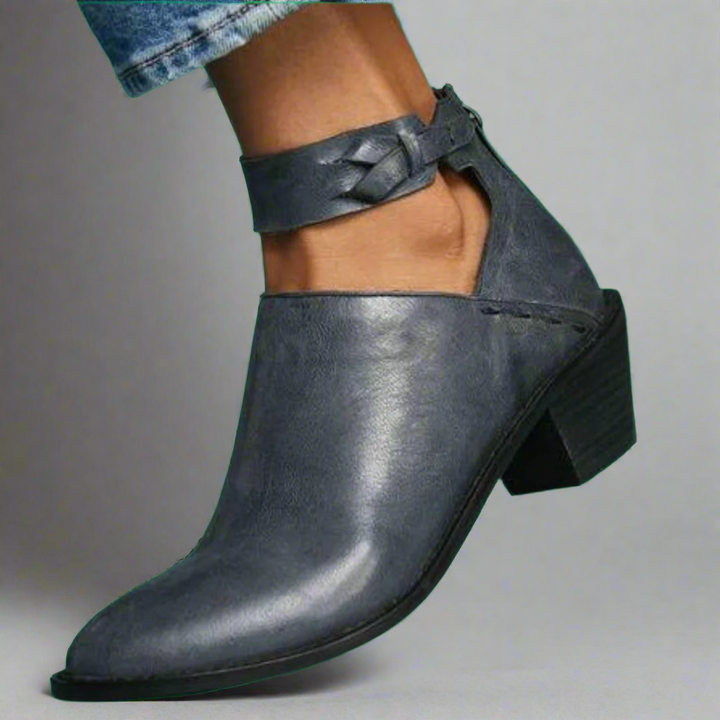 Renata | Mid-Toe Singles avec talon bloc – Confort et style