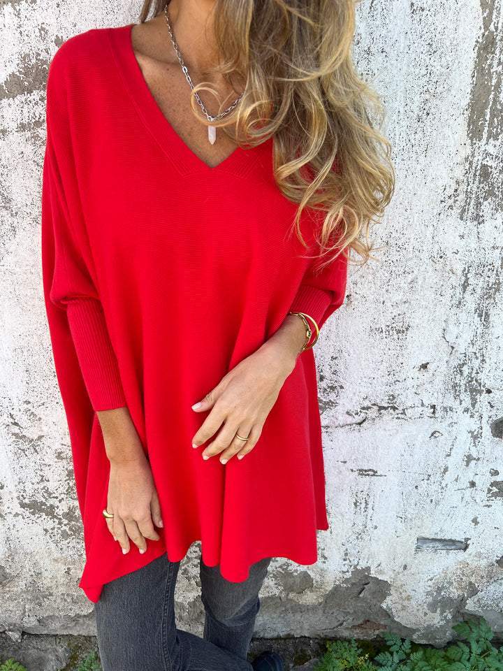 Anna™ | Pull Doux avec Décolleté en V