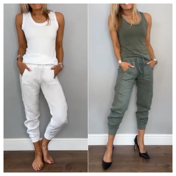 Gabriella | Ensemble Décontracté Deux Pièces pour un Style Naturel et un Confort Frais
