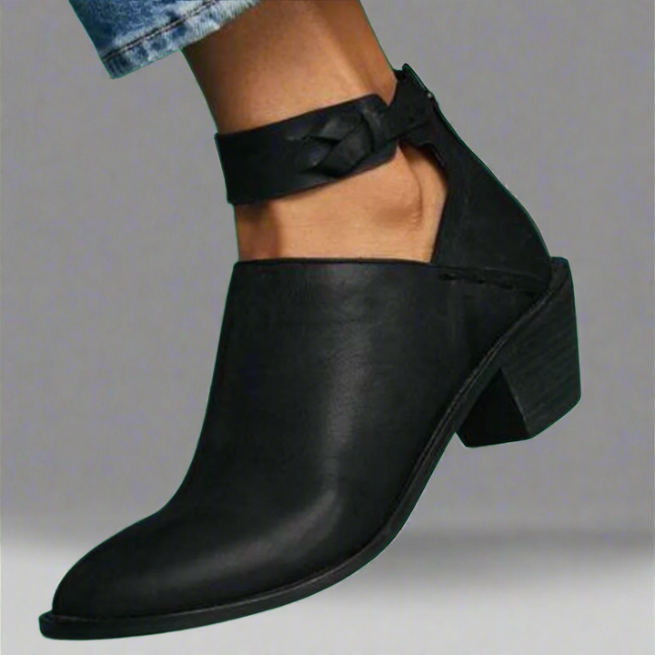 Renata | Mid-Toe Singles avec talon bloc – Confort et style
