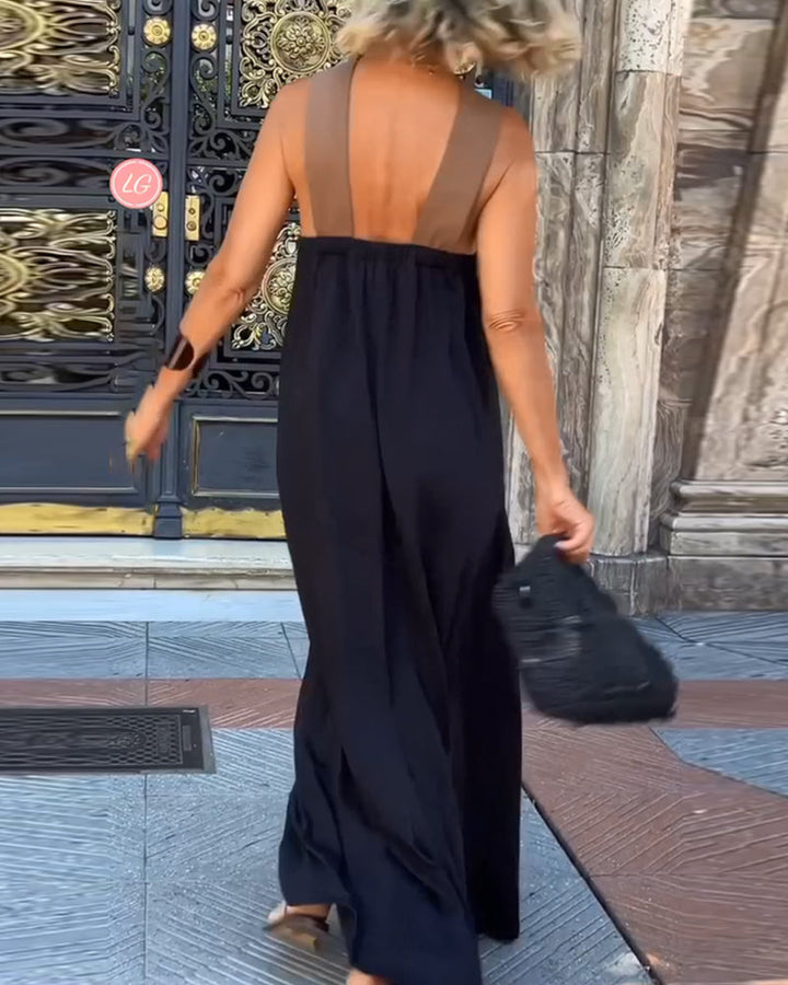 SIENNA | Robe Élégante avec Dos Nu et Col Croisé à la Mode