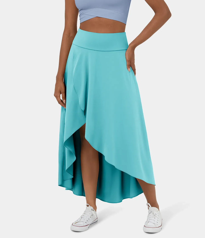 Natalia | Jupe Maxi Confortable Fendue
