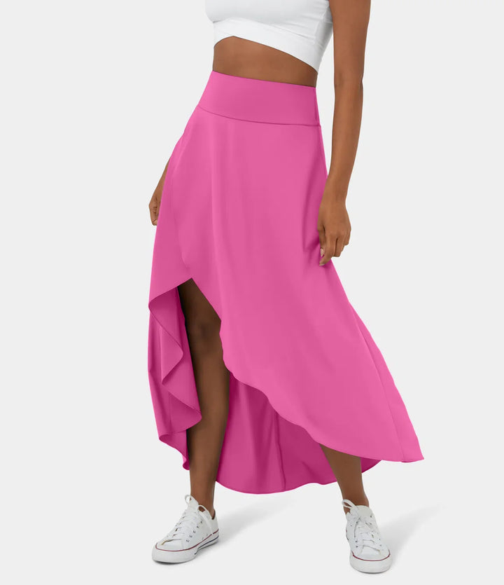 Natalia | Jupe Maxi Confortable Fendue